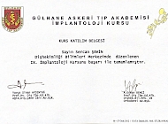 Gülhane Military Medical Academy Implantology Course