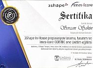 3Shape IMES-ICORE Certificate